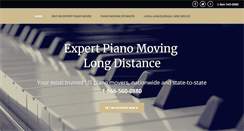 Desktop Screenshot of movingpianos.com